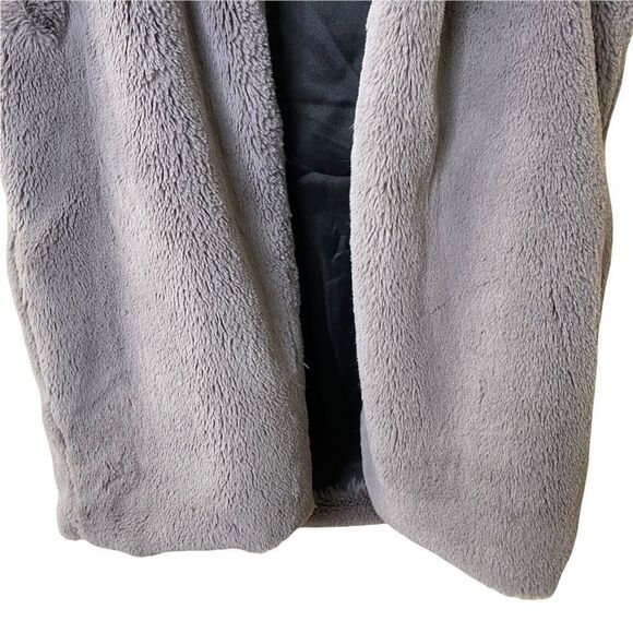 Women’s Long Faux Fur Vest Sz M - Picture 7 of 9